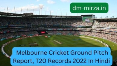  Melbourne Cricket Ground Pitch Report
