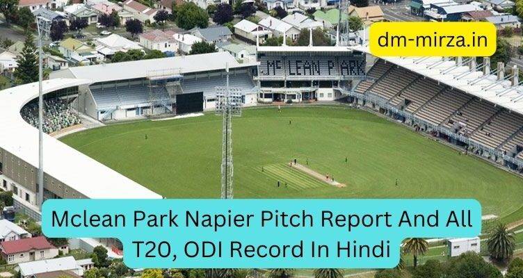 Mclean Park Napier Pitch Repor