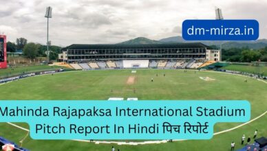 Mahinda Rajapaksa International Stadium Pitch Report