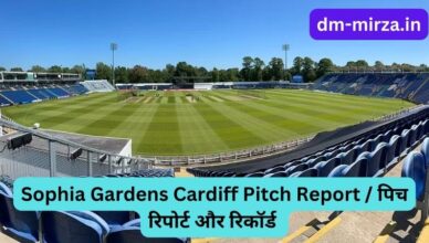 Sophia Gardens Cardiff Pitch Report