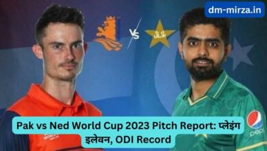 Pak vs Ned World Cup 2023 Pitch Report