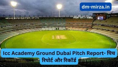 Icc Academy Ground Dubai Pitch Report